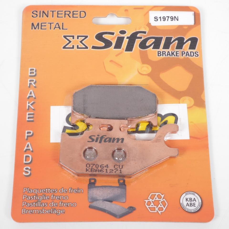 Plaquette de frein Sifam avant droit quad Cannondale 440 Glamis 2003 rechange AVD