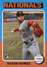 2024 Topps Heritage High Number - Nasim Nunez #687 (RC)