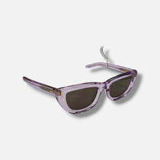 Gucci Women's GG1521S Purple Logo Acetate Cat-Eye Sunglasses 51-20-140