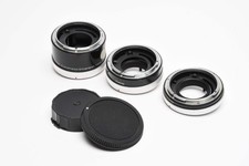 Vivitar FL/FD AT-4 Automatic Extension Tube Set 12,20,36mm Set Canon FD, Caps