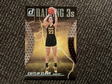 CAITLIN CLARK 2024 PANINI CAITLIN CLARK COLLECTION #R2 RAINING 3s RED DOTS