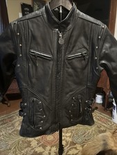 Vintage Harley Davidson Womens Extra Small Le...