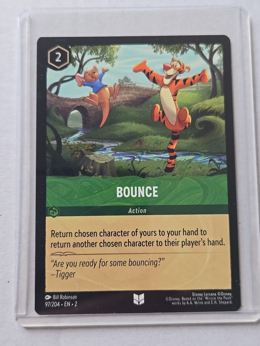 tigger lorcana card - The First Chapter - - Wonderful Thing (Uncommon) Set Name Tigger - In the Crow's