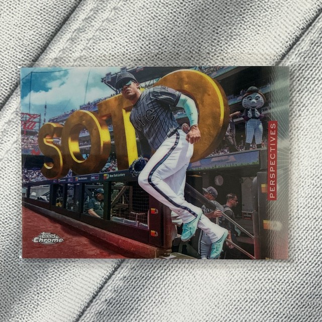 Topps Chrome 2026 Juan Soto New York Mets Perspectives Insert P-7 MLB