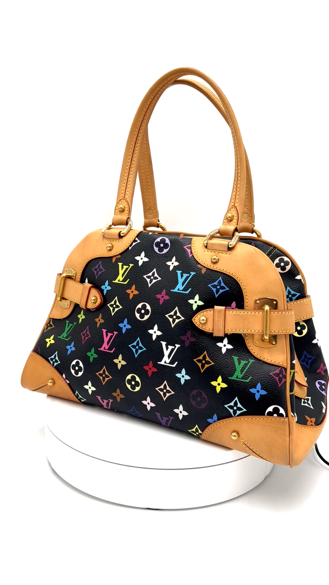 LOUIS VUITTON LV GHW Claudia Handbag M40194 Monogram Multicolor
