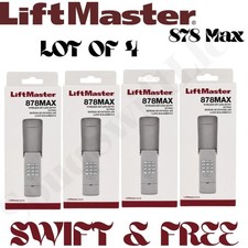 LiftMaster 878MAX Garage Door Keypad Wireless and Keyless Entry System lot of 4