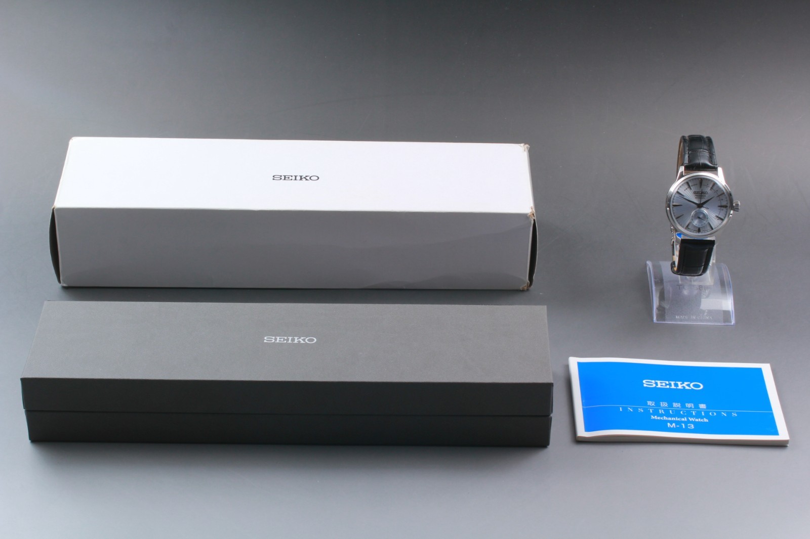 【N MINT++ Box】 Seiko Presage 4R57-00E0 Silver Men's Automatic Watch from JAPAN image 2