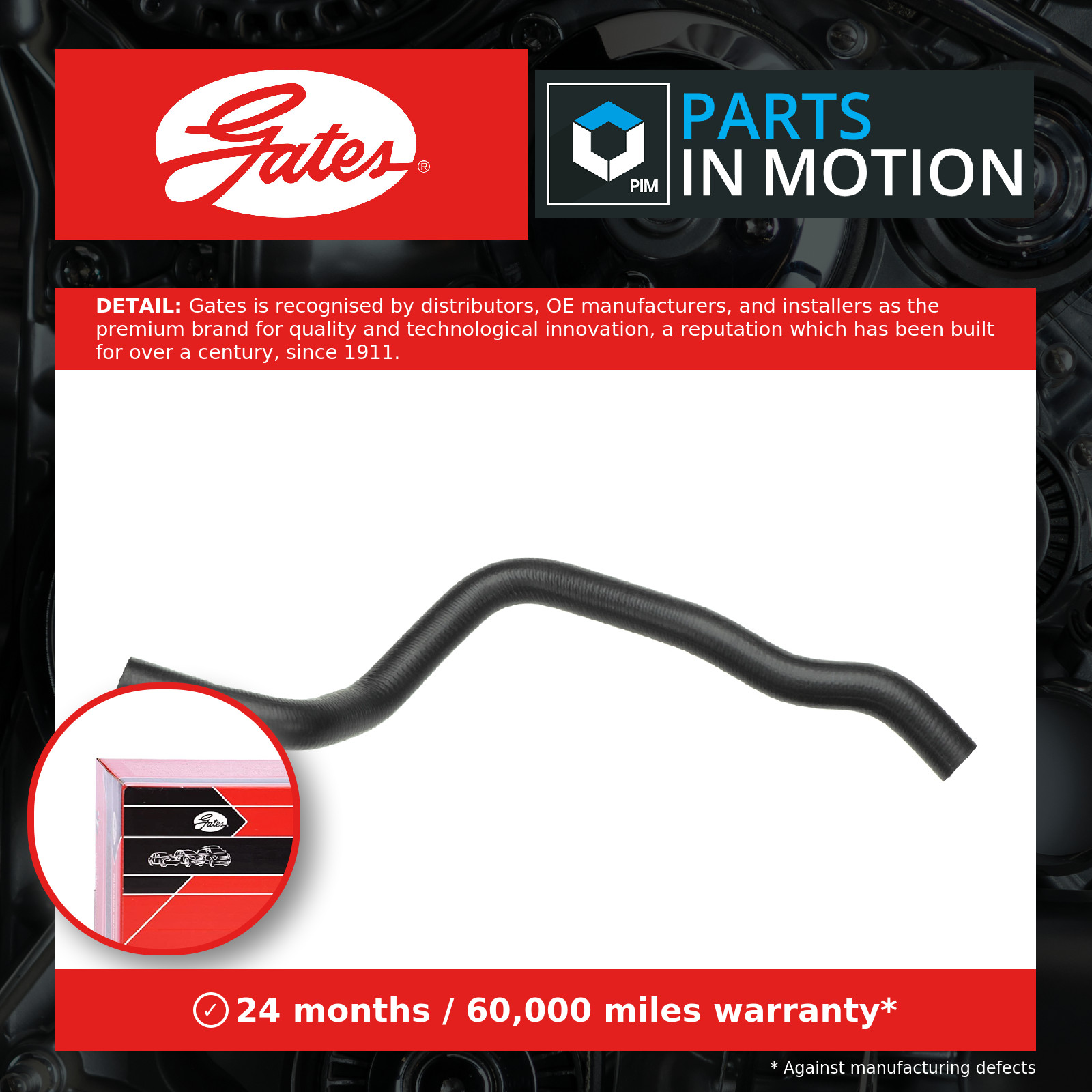 Cooling system hose EPDM (ethylene propylene diene Monomer (M-class) rubber) - Image 18