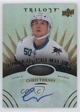 2014-15 Upper Deck Trilogy Level 2 Rookie Premieres /399 Chris Tierney Auto 1k9