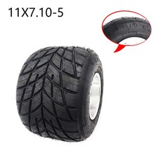 5'' inch 11x7.10-5 Tire 3 Bolt Wheel Rim for Racing Go Kart Trike Drift Quad