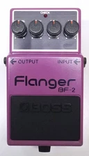 BOSS BF-2 Flanger Guitar Effects Pedal MIJ 1984 #472 DHL Express or EMS