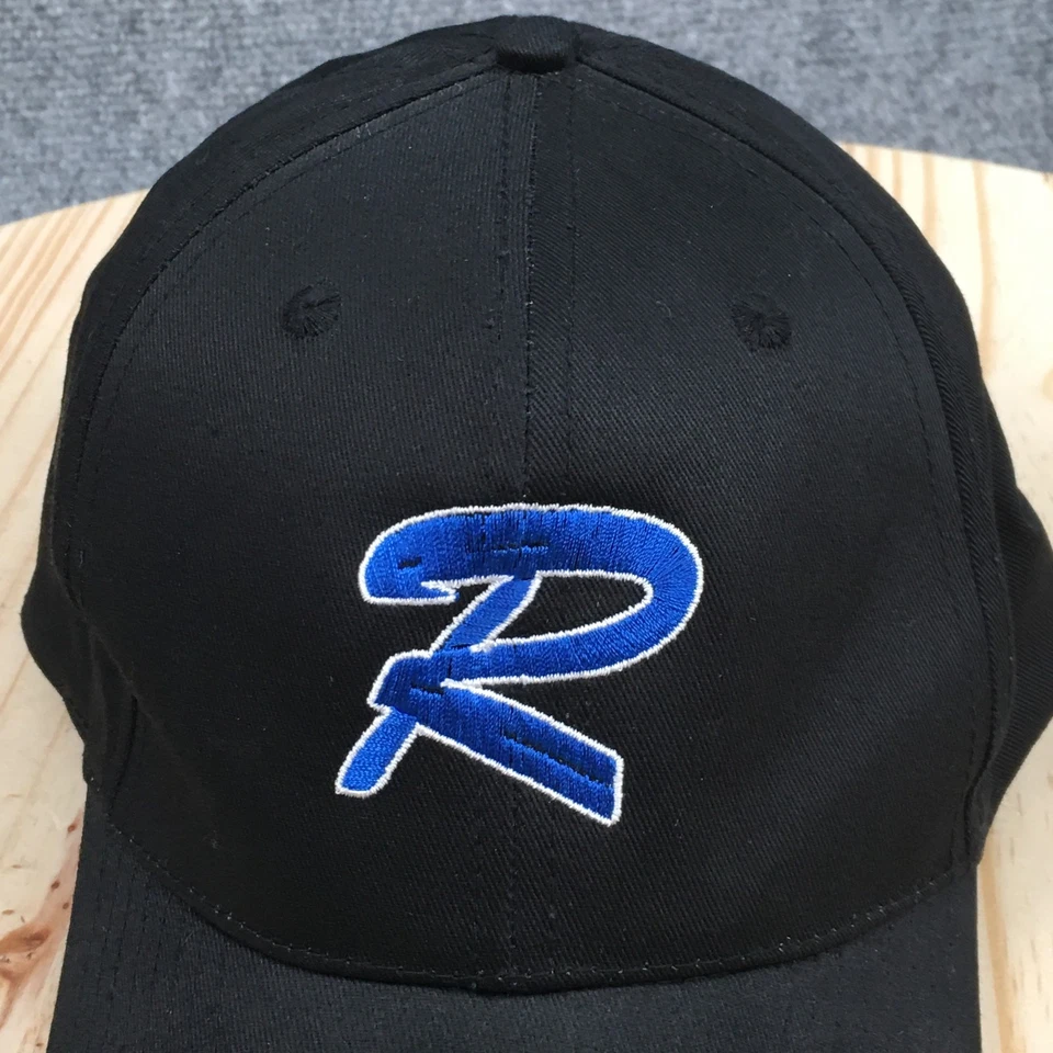 Gorra de béisbol R Cobra unisex negra talla única ala curva ajustable bordada Foto 3 de 4