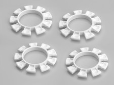 JCO2212-3 "SATELLITE" TIRE GLUE BANDS (WHITE)