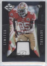 2013 Panini Limited Limited Threads Prime 36/49 Vernon Davis #98 0a1