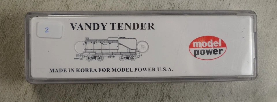 Model Power Vandy Tender, Vanderbilt, 7482 Union Pacific Microtrains Coupler - Image 4 of 4