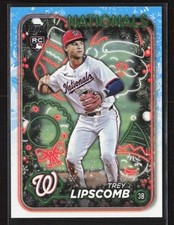 Trey Lipscomb 2024 Topps Holiday #H91 Washington Nationals