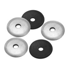 80Pcs M6.3x30mm Galvanized EPDM Bonded Sealing Neoprene Rubber Washers Gasket