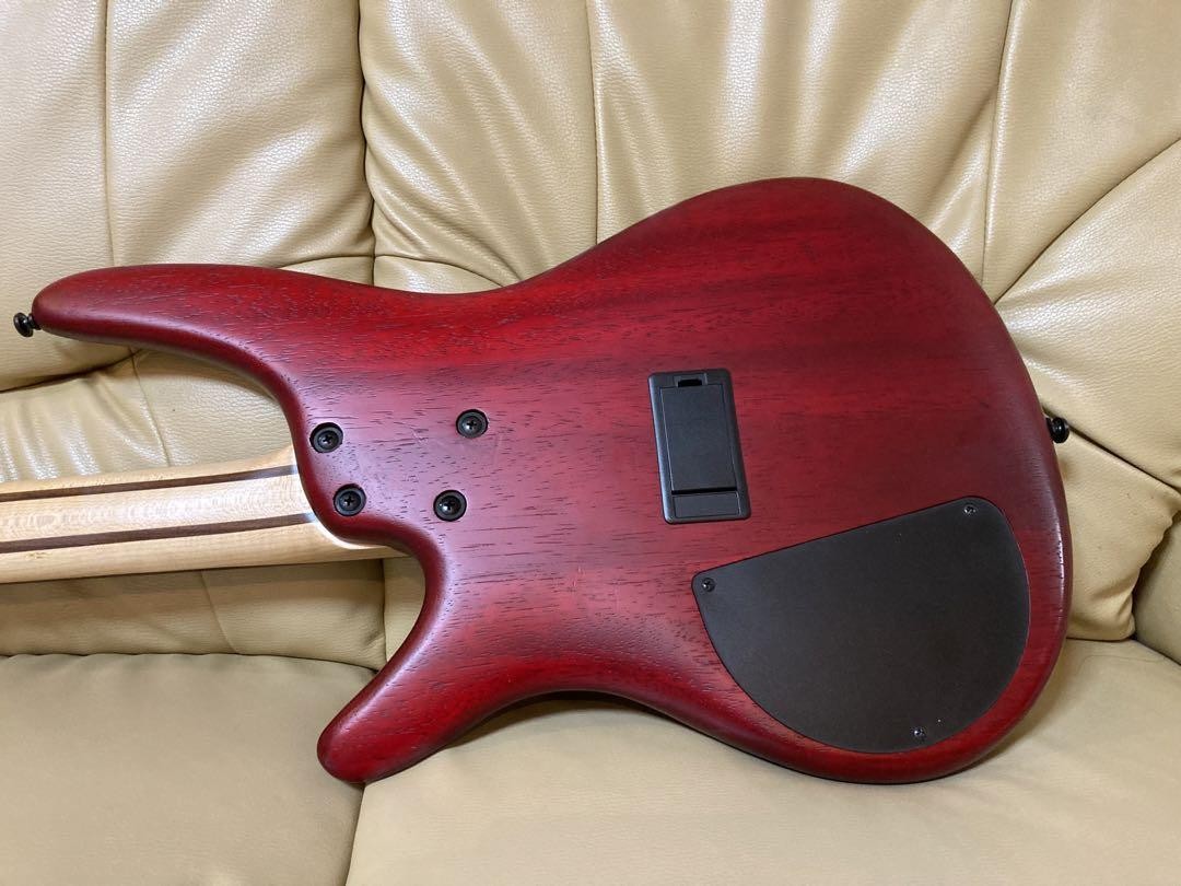 IBANEZ SR4FMBLT 4弦エレキベース レッド IBANEZ SR Series SR4FMBLT Red Electric Bass Guitar Used From