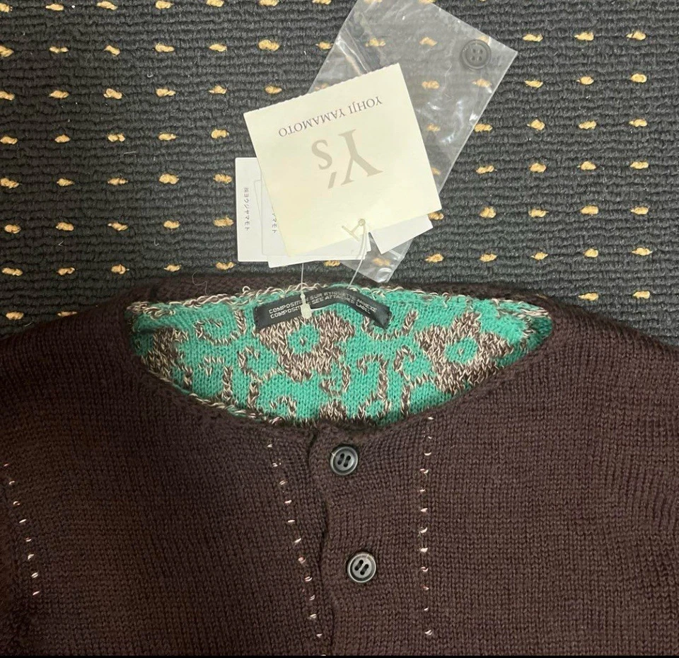 ① Y's Yohji Yamamoto long sleeve knit size 3 - Image 3 of 4