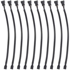 10 PCS 10" 4 Pin PWM Fan Extension Cable, PC Extension Cable, PWM Fan Cable