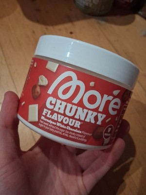 More Nutrition Chunky Flavour Morezipan White Chocolate Limited