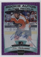 2019 O-Pee-Chee Platinum Rookie Autos Violet Pixels Joel Farabee #R-JF Auto 1a2g