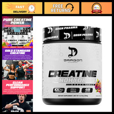 Creatine Monohydrate Powder - Muscle Recovery, Post-Workout Supplement, Antioxid