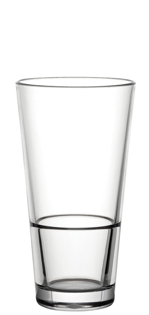 Venture Stacking Clear Water Juice Drinks Glass For Bar 20Oz(57Cl) Ca Pack Of 12