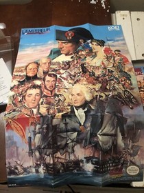 L'Empereur NINTENDO NES GAME, Poster, Reg Card, Complete CIB Authentic, Tested