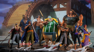 New Century Studio One Piece Red Hair Pirates Resin Statue In