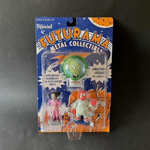 Futurama - Rocket USA - Set de figurines métal