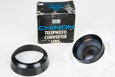 CHINON Tele-Converter Ø58mm super 8 movie camera, Chinon pacific, Telephoto Lens