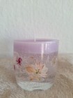 Handmade dekorative Gelkerze im Glas unparfümiert