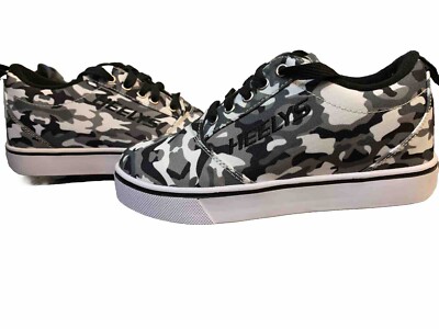 Heelys Shoes Men Size 4 Pro 20 Prints Charcoal Black