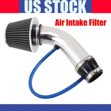 Universal Car Cold Air Intake Filter Induction Pipe Power Flow Hose System