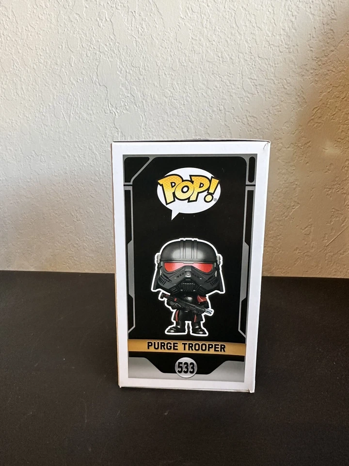 Funko Pop! Star Wars #533 Purge Trooper 2022 SDCC Shared Exclusive READ DETAILS - Image 2 of 4