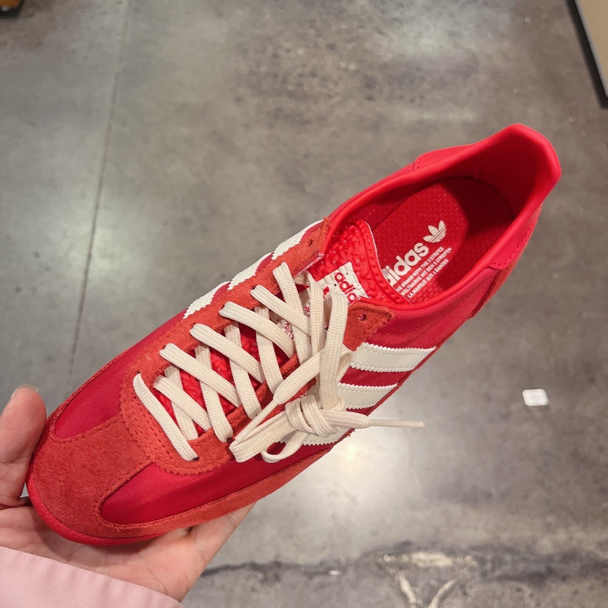 ★ADIDAS★ SL 72 OG W BETTER SCARLET IE3475 Size 9.5 - adidas SL72 OG Scarlet Cream White W for sale