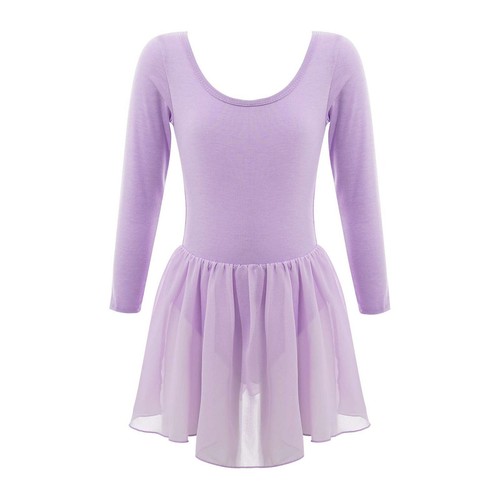 Kids Girls Ballet Dance Dress Gymnastics Leotard Skirts Set Ballerina Dancewear - 第 21/81 張圖片