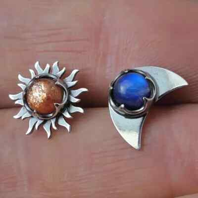Bohemian Sun Moon Earring Women Retro Trendy Gift Fashion Exquisite Souvenir New