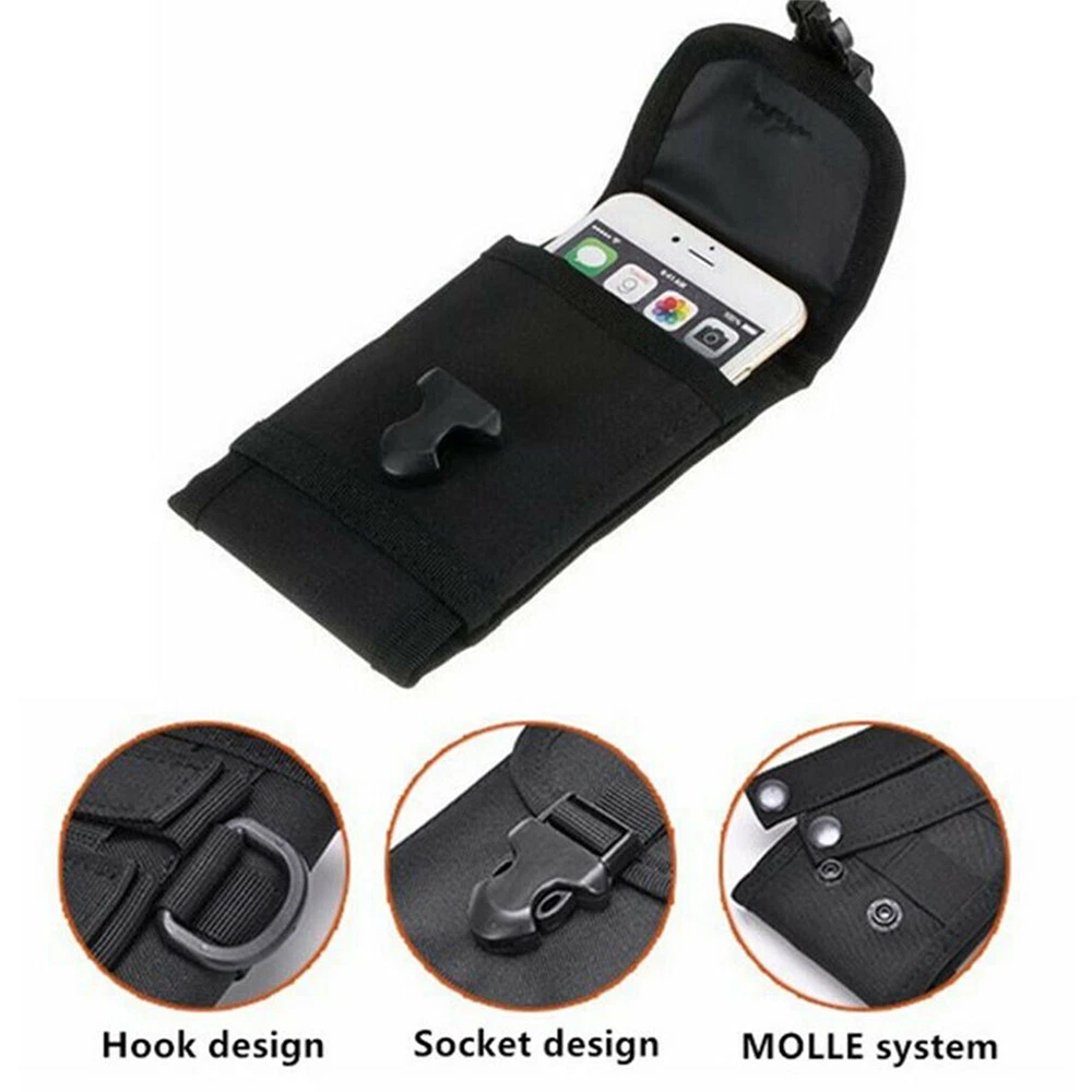 Smartphone Belt Pouch Molle Tactical Phone Cover Case for Phones