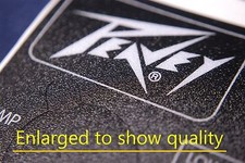 Genuine Peavey Loudspeaker Studio Monitor Adhesive Sticker Placard for the  Q-Wa