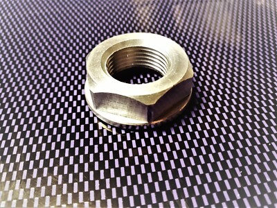 ALU-CNC MUTTER 20mm FÜR BEFESTIGUNG GABELSÄULE MOTORRÄDER HONDA SUZUKI KAWA YAMA