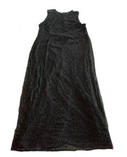 Vintage Brilliante By J.A. Black Beaded Dress Size 2X