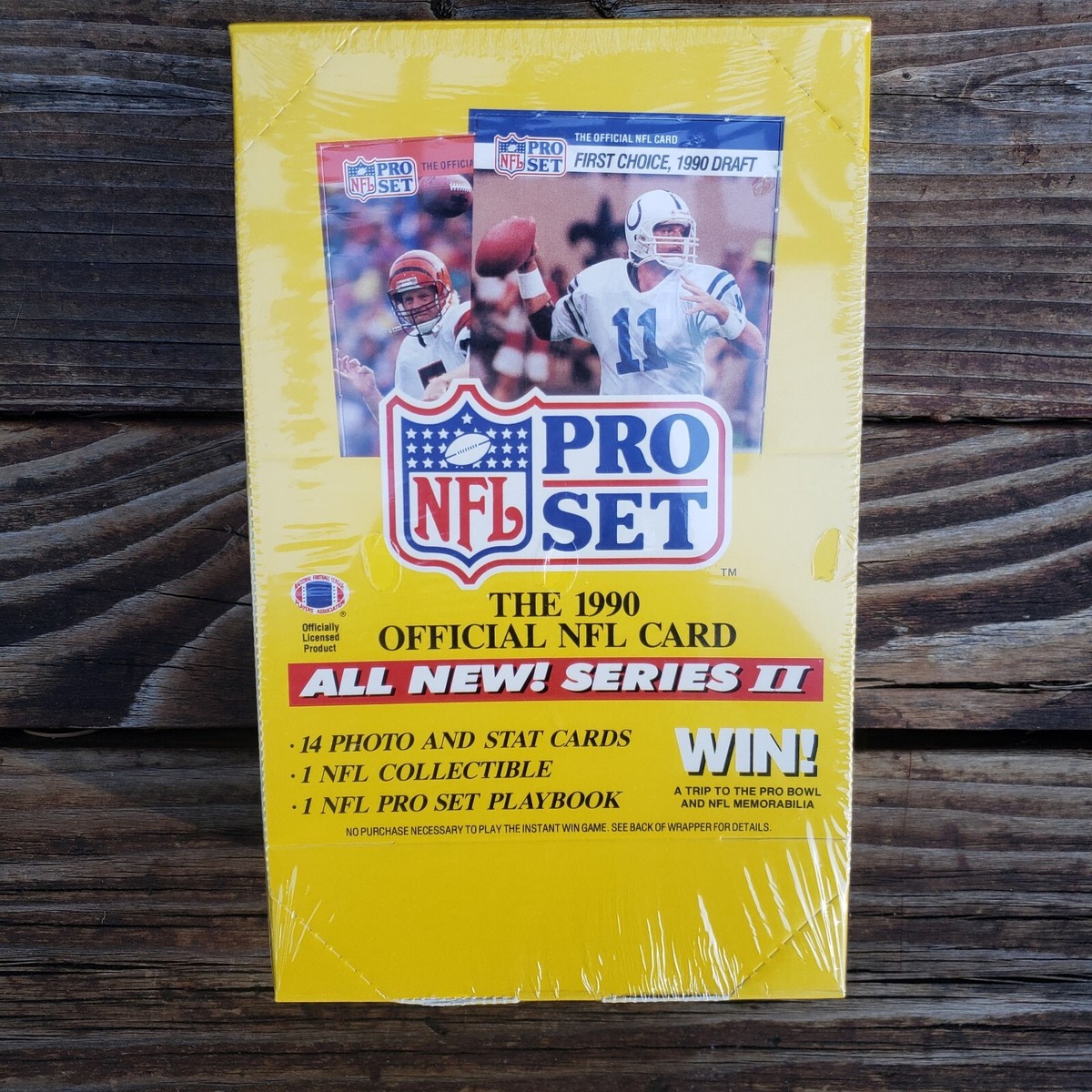 1990 NFL Pro Set - The Official NFL Card - Series II - Factory