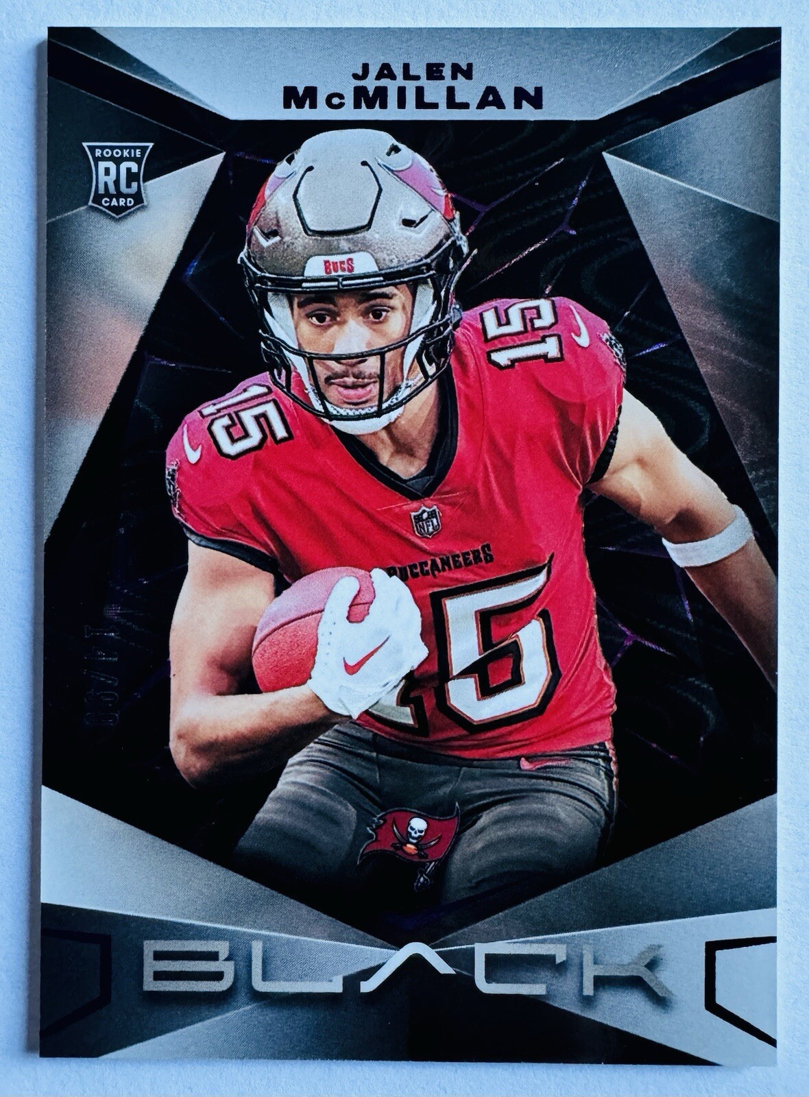 2024 Panini Black Jalen McMillan SP Royal Rookie Card #/99 🏴‍☠️ Buccaneers #138