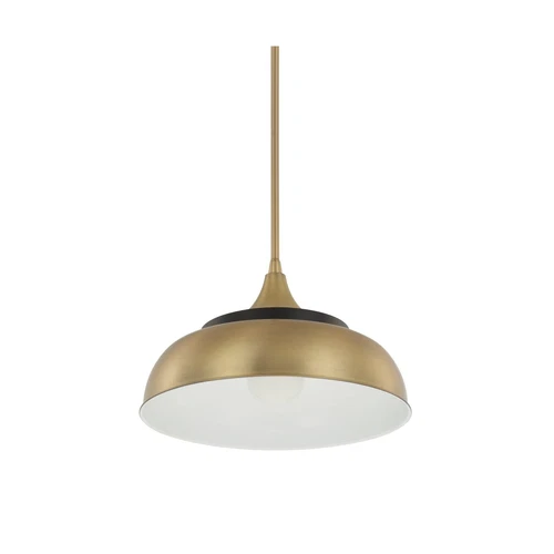 Capital Lighting 325713BX Max Modern Metal Dome Pendant, 1-Light 60 Watts, 9"... - Picture 3 of 5