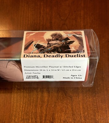 Grand Archive TCG - Diana, Deadly Duelist Ascent Exclusive Playmat