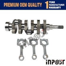 1g962-23012 D902 Crankshaft +3pcs Connecting Rod For Kubota D902 Tractor Rtv-900