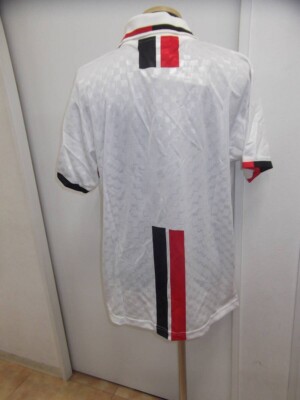 Maillot AC Milan 1996-97 Troisième - Baggio, Weah, Maldini - Neuf Avec étiquette
