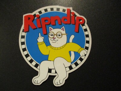 RIPNDIP Skate Narthur nermal STICKER skateboards helmets decal 35 C